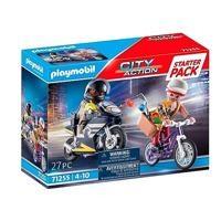 PLAYMOBIL City Action Starter Pack speciale eenheid en juwelendief 71255 - thumbnail