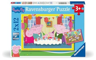Ravensburger Peppa Pig puzzelset - 2 x 24 stukjes