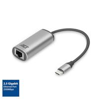 ACT AC7081 USB-C naar 2,5 Gigabit Ethernet Adapter - thumbnail