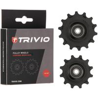 Trivio - derailleurwieltjes 12/14t chromo lagers - thumbnail