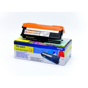 Brother Toner TN-320Y Origineel Geel 1500 bladzijden TN320Y