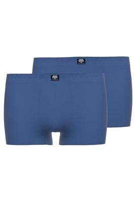 2-pak heren boxershorts 2700 - Blue - Blauw heren ondergoed - Grote maten katoenen onderbroeken