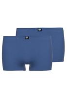 2-pak heren boxershorts 2700 - Blue - Blauw heren ondergoed - Grote maten katoenen onderbroeken - thumbnail