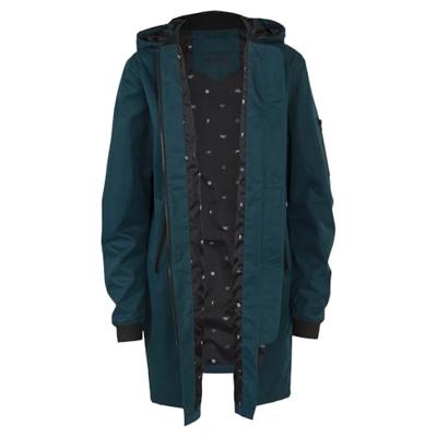 AGU Long Bomber Regenjas Urban Outdoor Dames - Groen - M - Waterdicht AGU Long Bomber Regenjas Urban Outdoor Dames - Groen - M - Waterdicht