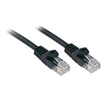 LINDY 48193 RJ45 Netwerkkabel, patchkabel CAT 6 U/UTP 2.00 m Zwart 1 stuk(s) - thumbnail
