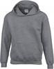 Gildan G18500K Heavy Blend™ Youth Hooded Sweatshirt - Graphite Heather - XL (176) Gildan G18500K Heavy Blend™ Youth Hooded Sweatshirt - Graphite Heather - XL (176)