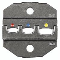 Rennsteig Werkzeuge Crimp-Einsatz 0,5-6mm² isolierte Verbinder 624 060 3 0 Krimpinzetstuk Ongeïsoleerde kabelschoenen, Ongeïsoleerde connectoren 0.5 tot 6 mm² - thumbnail