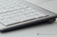 BakkerElkhuizen UltraBoard 960 toetsenbord USB QWERTY Amerikaans Engels Grijs, Wit - thumbnail