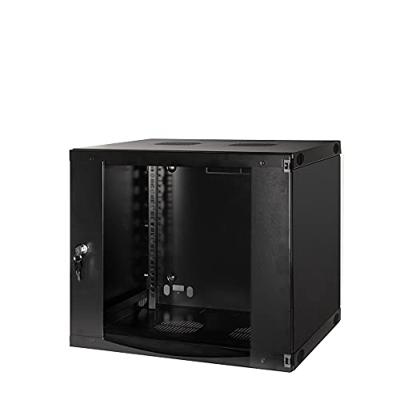 LogiLink W09F64B 19inch-wandkast (b x h x d) 540 x 460 x 450 mm 9 HE Zwart-grijs (RAL 7021) LogiLink W09F64B 19inch-wandkast (b x h x d) 540 x 460 x 450 mm 9 HE Zwart-grijs (RAL 7021)