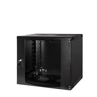LogiLink W09F64B 19inch-wandkast (b x h x d) 540 x 460 x 450 mm 9 HE Zwart-grijs (RAL 7021) - thumbnail