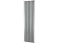 Handdoekradiator Aika Retta 1800 x 595 mm Antrciet metallic - thumbnail