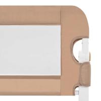 Bedhekje peuter 102x42 cm polyester taupe - thumbnail