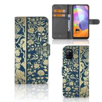 Samsung Galaxy A31 Hoesje Beige Flowers - thumbnail