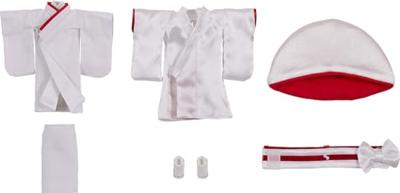 Original Character Accessories for Nendoroid Doll Figures Outfit Set: Shiromuku
