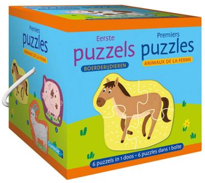 Deltas mijn eerste dierenpuzzel junior hout 18 stukjes Deltas mijn eerste dierenpuzzel junior hout 18 stukjes