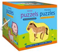Deltas mijn eerste dierenpuzzel junior hout 18 stukjes - thumbnail