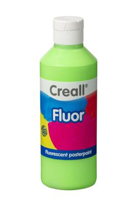 Plakkaatverf creall fluor groen 250ml | 6 stuks