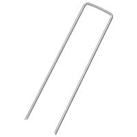 Grondharingen 25 st U-vormig 15x3,5 cm gegalvaniseerd staal - thumbnail