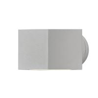 KonstSmide WandspotModena Up - Down vierkant Y-shine grijs - 7341-300 - thumbnail