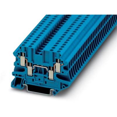 Phoenix Contact 3044555 Doorgangsserieklem 5.2 mm Schroeven Blauw 50 stuk(s) Piece