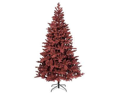 Kerstboom Burgundy fir 180 cm rood