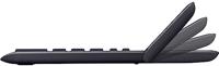 Casio JW-200SC-BK Bureaurekenmachine Zwart Aantal displayposities: 12 werkt op zonne-energie, werkt op batterijen (b x h x d) 109 x 11 x 184 mm - thumbnail