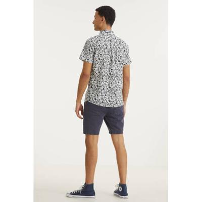 Redefined Rebel regular fit sweatshort donkerblauw Redefined Rebel regular fit sweatshort donkerblauw