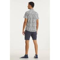 Redefined Rebel regular fit sweatshort donkerblauw - thumbnail