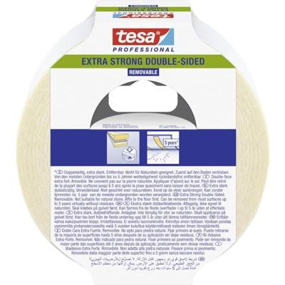 tesa EXTRA STRONG 51960-00001-11 Bevestigingstape tesa Professional Doorschijnend (l x b) 25 m x 50 mm 1 stuk(s) tesa EXTRA STRONG 51960-00001-11 Bevestigingstape tesa Professional Doorschijnend (l x b) 25 m x 50 mm 1 stuk(s)