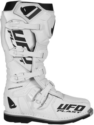 UFO PLAST laarzen "obsidian" boots ufo obsidian white gr. 40