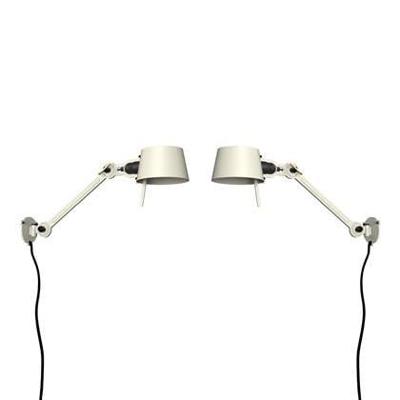 Tonone Bolt Bed Sidefit met stekker Wandlamp Set van 2 - Lichtgrijs