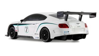 Amewi 1:18 RC auto Elektro Drift Bentley GT3 Continental Drift Car Wit Brushed 4WD RTR 2,4 GHz Incl. accu en laadkabel, Met lichteffect