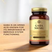 Solgar GABA 500 mg Capsules - thumbnail