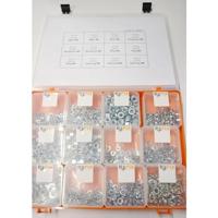 Bofix assortimentsdoos 12 vaks ringen en moeren - thumbnail