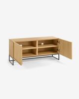 Kave Home TV-meubel 'Taiana' Eikenhout 112cm - thumbnail