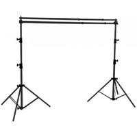 Falcon Eyes Achtergrond Systeem B-8210E2 250x310 (HxB) voor 2 Rollen Of Doeken - thumbnail