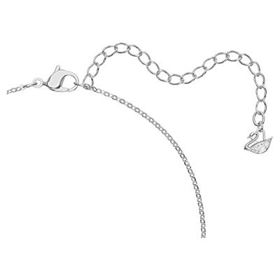 Swarovski 5636493 Ketting Exist Infinity zilverkleurig-wit 42-47 cm