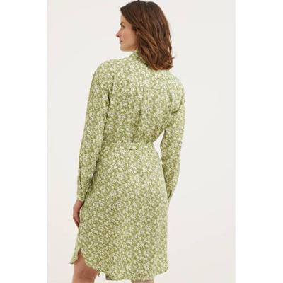 Circle of Trust gebloemde blousejurk Joanna lichtgroen