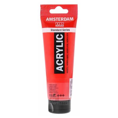 Royal Talens Amsterdam Acrylverf 120 ml - Pyrrolerood 315
