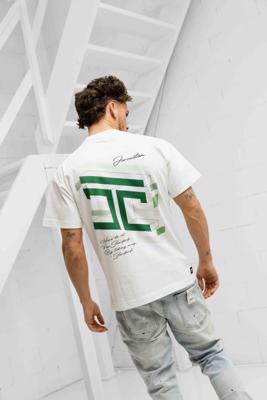 Jorcustom Assembly Loose Fit T-Shirt Heren Wit - Maat M - Kleur: Wit | Soccerfanshop Jorcustom Assembly Loose Fit T-Shirt Heren Wit - Maat M - Kleur: Wit | Soccerfanshop