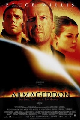 Poster - Armageddon 1998, Originele Filmposter, Premium Print, Professioneel Fotopapier