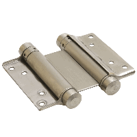 DX Bommer scharnier dubbelwerkend 30/100 mm deurdikte 25-30 mm - vernikkeld - thumbnail