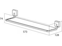 Tiger Planchet Impuls 57 cm Chroom - thumbnail