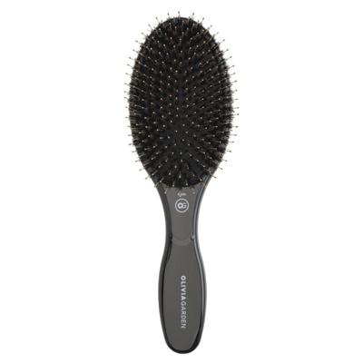 Olivia Garden Oval Boar & Nylon Bristle Black Label Olivia Garden Oval Boar & Nylon Bristle Black Label