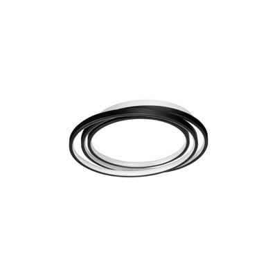 Lyora Ronde plafondlampArbor zwart Ø 44cm - 9001095