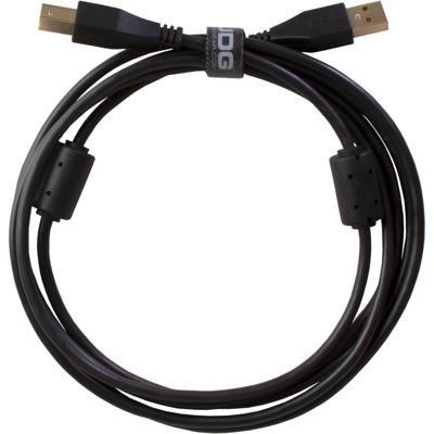 UDG UDG Ultimate Audio Cable USB 2.0 A-B black Straight 2m