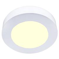 LED Downlight Slim Pro Rond 6W - Warm Wit 3000K - Mat Wit Kunststof - thumbnail