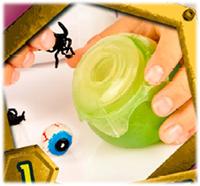 Monsterlijke Slijmfabriek Zombie Ball Bizak 35001918 113501 Multicolour - thumbnail