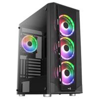 Aerocool Prism ARGB Zwart - thumbnail