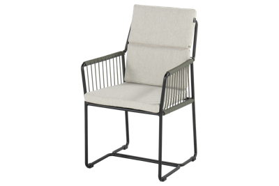 Modica Rope Chair Black Stoel Zwart Hartman - Hartman